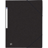 Oxford Chemise à élastique Top File+, A4, noir - 51184