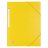 Oxford Chemise à élastique EUROFOLIO+, A4, jaune - 50045