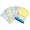 Oxford Chemise à élastique Top File+, pack de 10, pastel