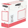 Fellowes BANKERS BOX Basic Boîte d'archives Heavy Duty,rouge