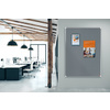 nobo Tableau d'affichage en feutre Premium Plus, gris