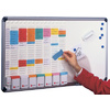 nobo Tableau Blanc avec planning hebdomadaire