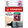 STABILO Surligneur BOSS MINI Pastellove 2.0,étui carton de 3