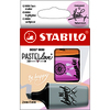 STABILO Surligneur BOSS MINI Pastellove 2.0,étui carton de 3