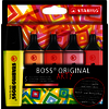 STABILO Surligneur BOSS ORIGINAL, étui carton ARTY de 5
