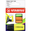 STABILO Surligneur BOSS MINI, étui en carton de 3