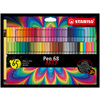 STABILO Feutre de coloriage Pen 68 ARTY, étui carton de 65