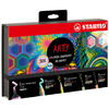 STABILO Kit créatif 'ARTY' pastel, boîte de 50