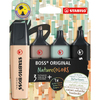 STABILO Surligneur 'BOSS ORIGINAL' NatureCOLORS, étui de 4