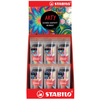 STABILO Set feutres point 88/Pen 68 ARTY, présentoir de 12