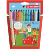 STABILO Feutre Trio A-Z, étui en carton de 12