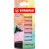 STABILO Surligneur BOSS MINI Pastel, étui carton de 5