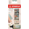 STABILO Surligneur BOSS MINI Naturevibes, étui carton de 5