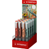 STABILO Surligneur swing cool NatureCOLORS, présentoir de 16