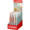 STABILO Surligneur swing cool NatureCOLORS, présentoir de 16