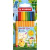 STABILO Feutre fin point 88 Mini Animal Vibes, étui de 8