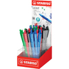 STABILO Stylo bille pointball colorful, présentoir de 38
