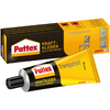 Pattex Colle de contact, transparente, avec solvant, tube de