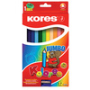 Kores Crayon de couleur 'Kolores JUMBO', étui carton de 12