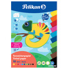 Pelikan Bloc de papier de couleur, A3, 10 feuilles, assorti