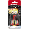 Kores colle instantanée 'PowerGlue' en gel, 3 tubes de 1 g,