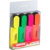 Kores surligneurs 'BRIGHT LINER', étui de 4