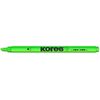 Kores Surligneur, pointe biseautée: 0,5 - 3,5 mm, vert