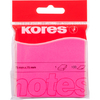 Kores Note adhésive NEON, 75 x 75 mm, uni, rose fluo