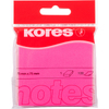 Kores Note adhésive NEON, 75 x 75 mm, uni, rose fluo