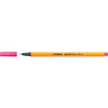 STABILO Feutre à pointe fine point 88, rose fluo