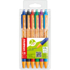 STABILO Stylo à bille rétractable pointball, étui plastique - 14998