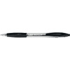 BIC Stylo à bille rétractable Atlantis Classic, noir - 13000