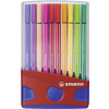 STABILO Feutre Pen 68, ColorParade de 20 pièces, rouge  - 90072