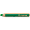 STABILO Crayon multi-talents woody 3 en 1, rond, vert clair