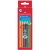 FABER-CASTELL Crayons de couleur JUMBO GRIP, étui en carton