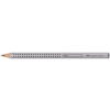 FABER-CASTELL Crayon Jumbo GRIP, B, argent