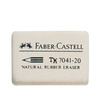 FABER-CASTELL Gomme en caoutchouc 7041-20, blanc