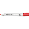 STAEDTLER Marqueur pour tableau blanc 351 Lumocolor, rouge - 17661