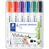 STAEDTLER Marqueur tableau blanc 351B Lumocolor, étui de 6