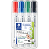 STAEDTLER Marqueur tableau blanc 351 Lumocolor, étui de 4 - 17663