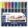 STAEDTLER Marqueur permanent 350 Lumocolor, étui de 4