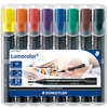 STAEDTLER Marqueur permanent 352 Lumocolor, étui de 4  - 17658