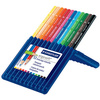 STAEDTLER Crayon de couleur ergosoft triangulaire,étui de 12