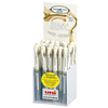 uni-ball Stylo roller encre gel SIGNO UM153, par 36, blanc