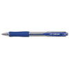uni-ball Stylo bille rétractable Laknock, large, bleu