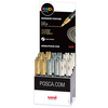 POSCA Marqueur à pigment PC-1MC, présentoir de 36