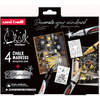uni-ball Marqueur craie Chalk marker, coffret Noël SCANDI