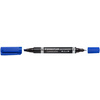 STAEDTLER Marqueur permanent 348 Lumocolor duo, bleu