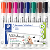 STAEDTLER Marqueur tableau blanc 351 Lumocolor, étui de 8