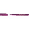 FABER-CASTELL Stylo feutre BROADPEN 1554, magenta